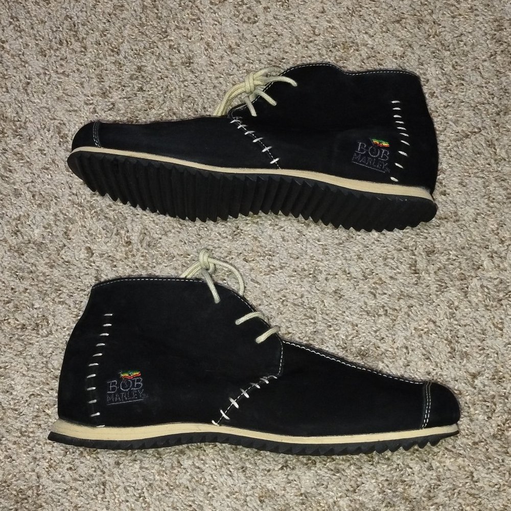 Men's Bob Marley Genuine Leather Upper #BM2003-16R Size 9. Good Condition $120